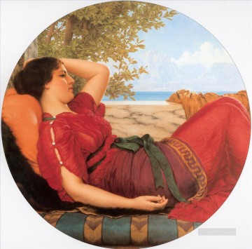ファンシーな新古典主義の女性ジョン・ウィリアム・ゴッドワードの領域で Oil Paintings